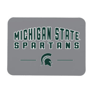 MSU Pennant   Michigan State University 4 Magnet
