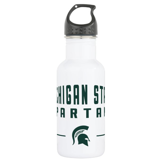 MSU Pennant | Michigan State University Water Bottle (Front)