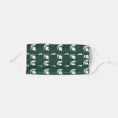 MSU Spartan Adult Cloth Face Mask (Front, Folded)