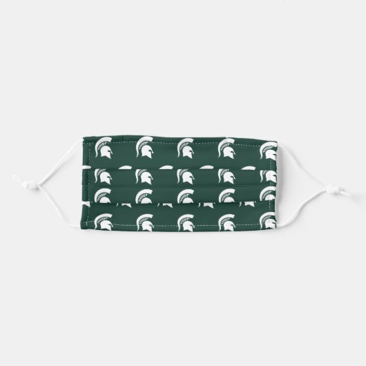 MSU Spartan Adult Cloth Face Mask (Front, Folded)