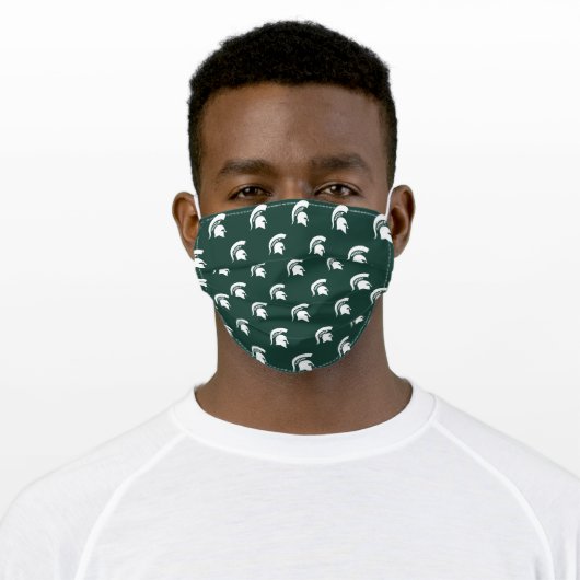 MSU Spartan Adult Cloth Face Mask (Worn)