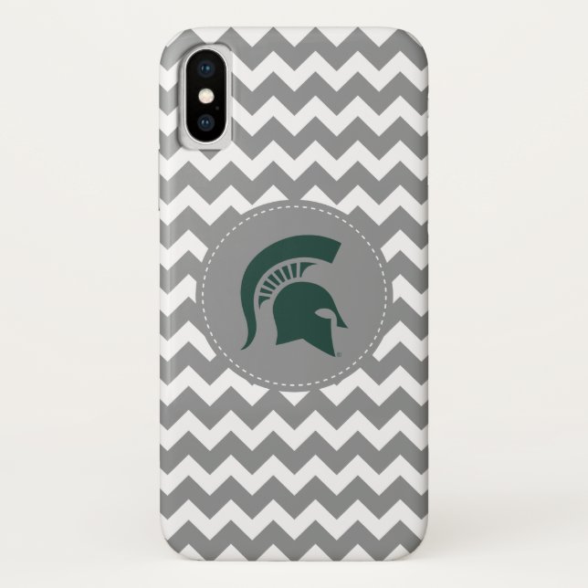 MSU Spartan Case-Mate iPhone Case (Back)