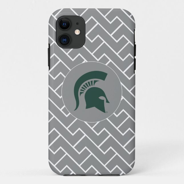 MSU Spartan Case-Mate iPhone Case (Back)