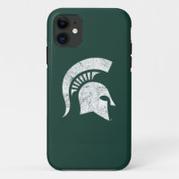 MSU Spartan Distressed