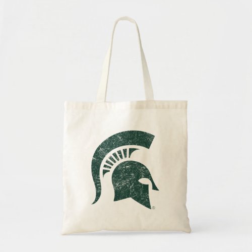 MSU Spartan Distressed Tote Bag