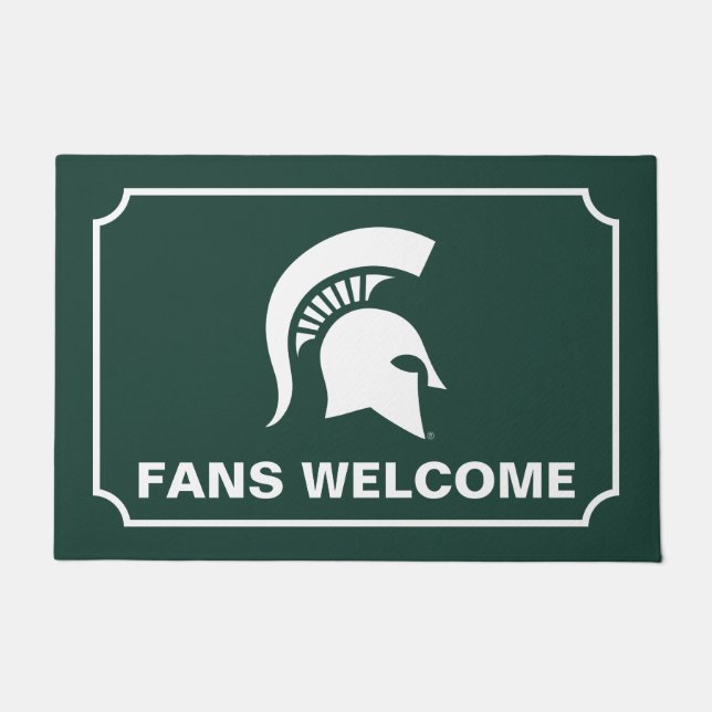 MSU Spartan Doormat (Front)