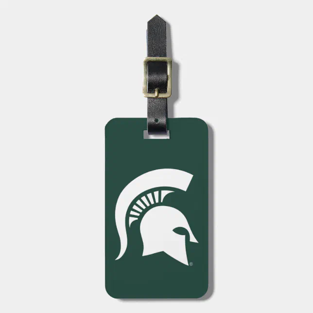 Msu Spartan Luggage Tag Zazzle