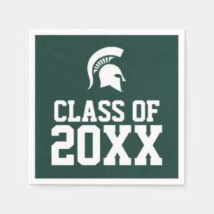 MSU Spartan Paper Napkins