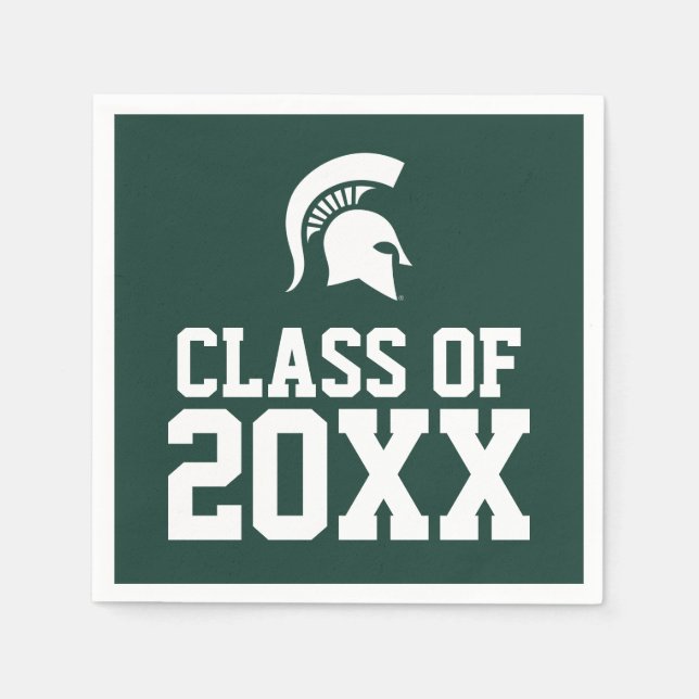 MSU Spartan Paper Napkins (Front)