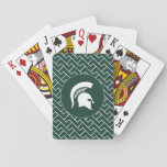Msu Spartan Playing Cards at Zazzle