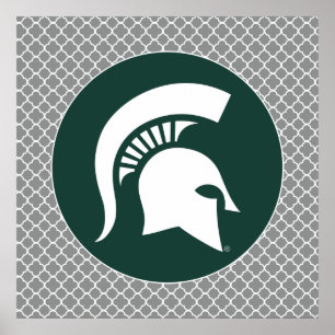 MSU Spartan Poster