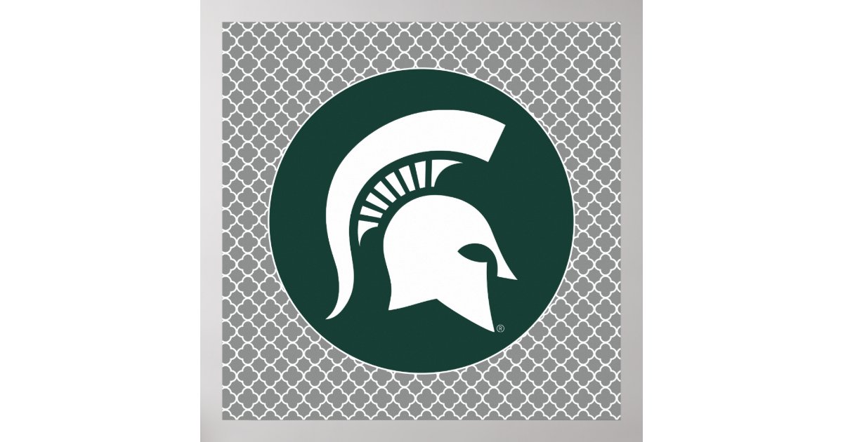 MSU Spartan Poster Zazzle