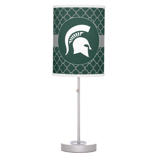 MSU Spartan Table Lamp (Front)