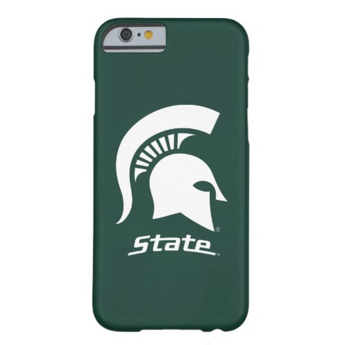 MSU Spartan with State Barely There iPhone 6 Case