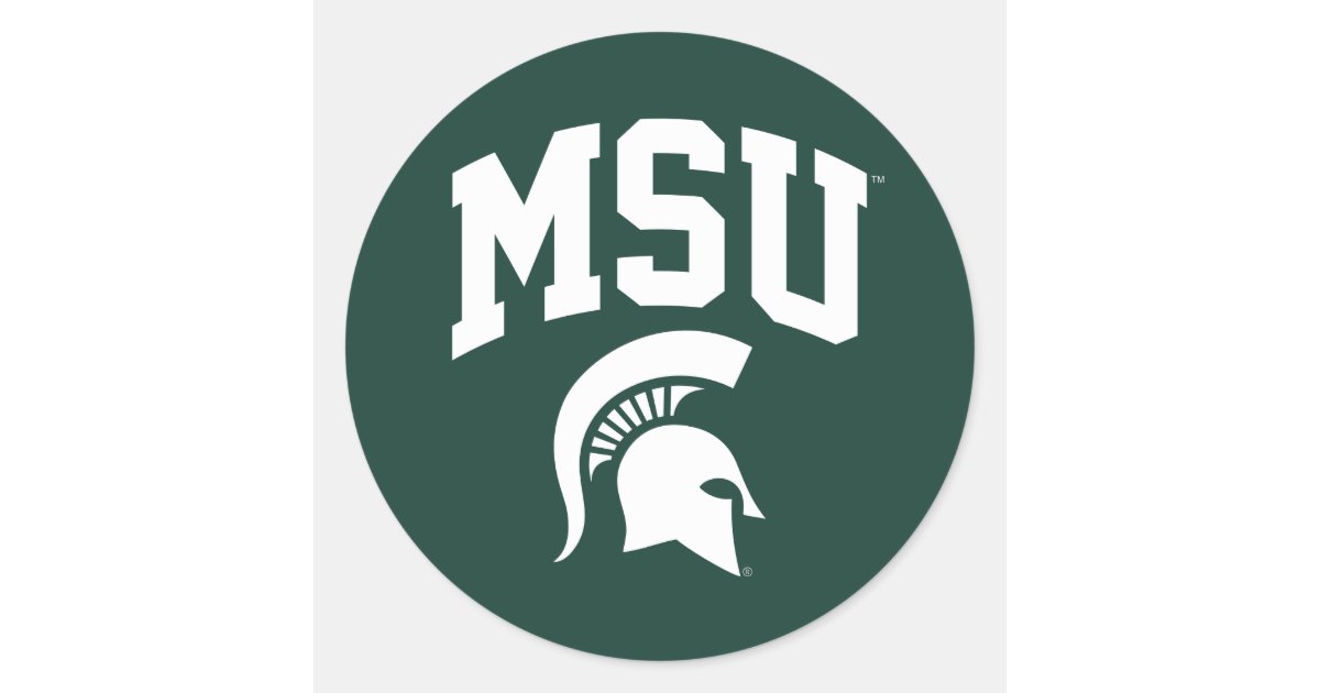 Msu Spartans Classic Round Sticker Zazzle Com Msu Spartans Classic Round Sticker Zazzle Com