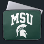 MSU Spartans Computer Sleeve<br><div class="desc">Check out these new Michigan State University designs! Show off your MSU Spartan pride with these new Michigan State products. These make perfect gifts for the Spartan student, alumni, family, friend or fan in your life. All of these Zazzle products are customizable with your name, class year, or club. Go...</div>