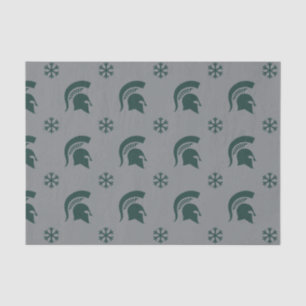 MSU Spartans Holiday Tissue Paper