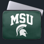 MSU Spartans Laptop Sleeve<br><div class="desc">Check out these new Michigan State University designs! Show off your MSU Spartan pride with these new Michigan State products. These make perfect gifts for the Spartan student, alumni, family, friend or fan in your life. All of these Zazzle products are customizable with your name, class year, or club. Go...</div>