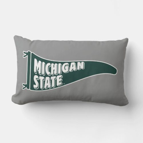 MSU Spartans  Michigan State University 4 Lumbar Pillow