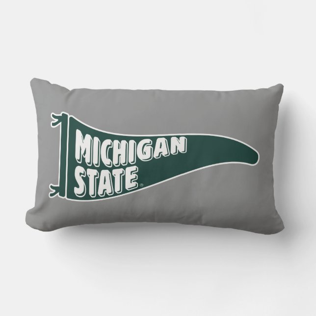 MSU Spartans | Michigan State University 4 Lumbar Pillow (Front)