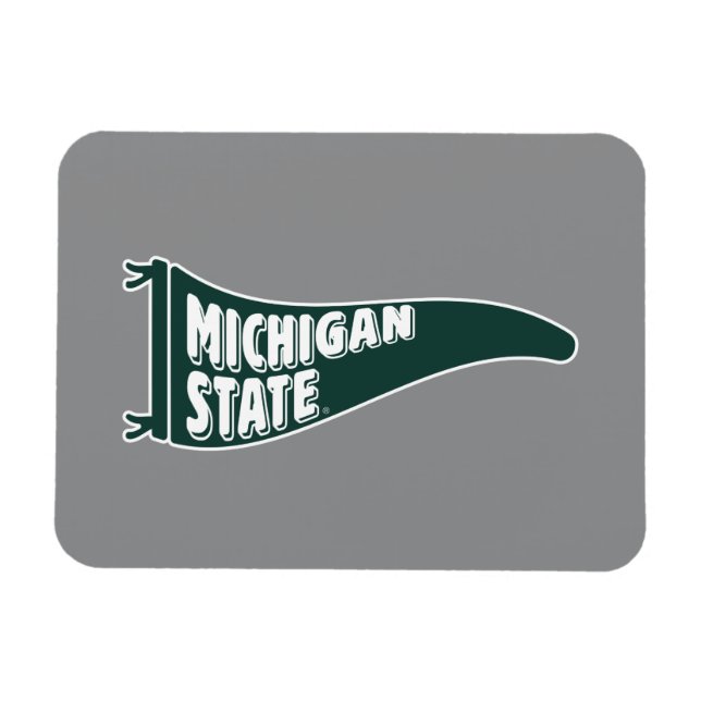 MSU Spartans | Michigan State University 4 Magnet (Horizontal)
