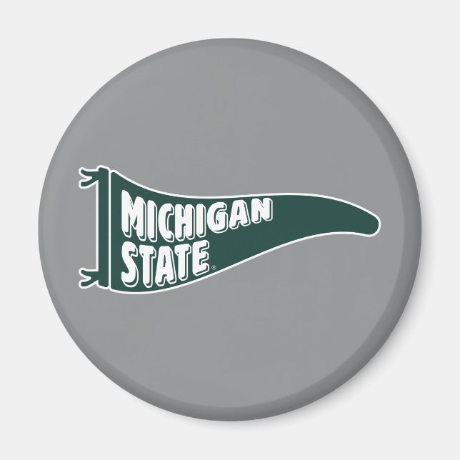MSU Spartans | Michigan State University 4 Magnet (Front)