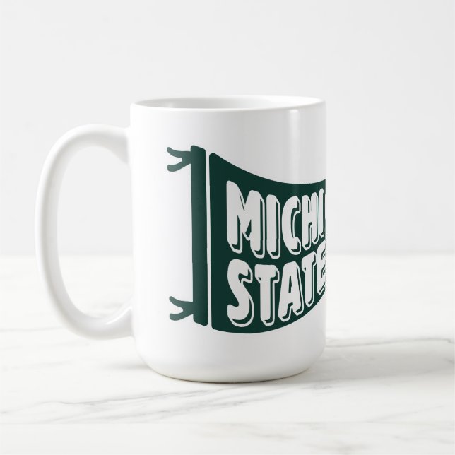 MSU Spartans | Michigan State University Coffee Mug (Left)