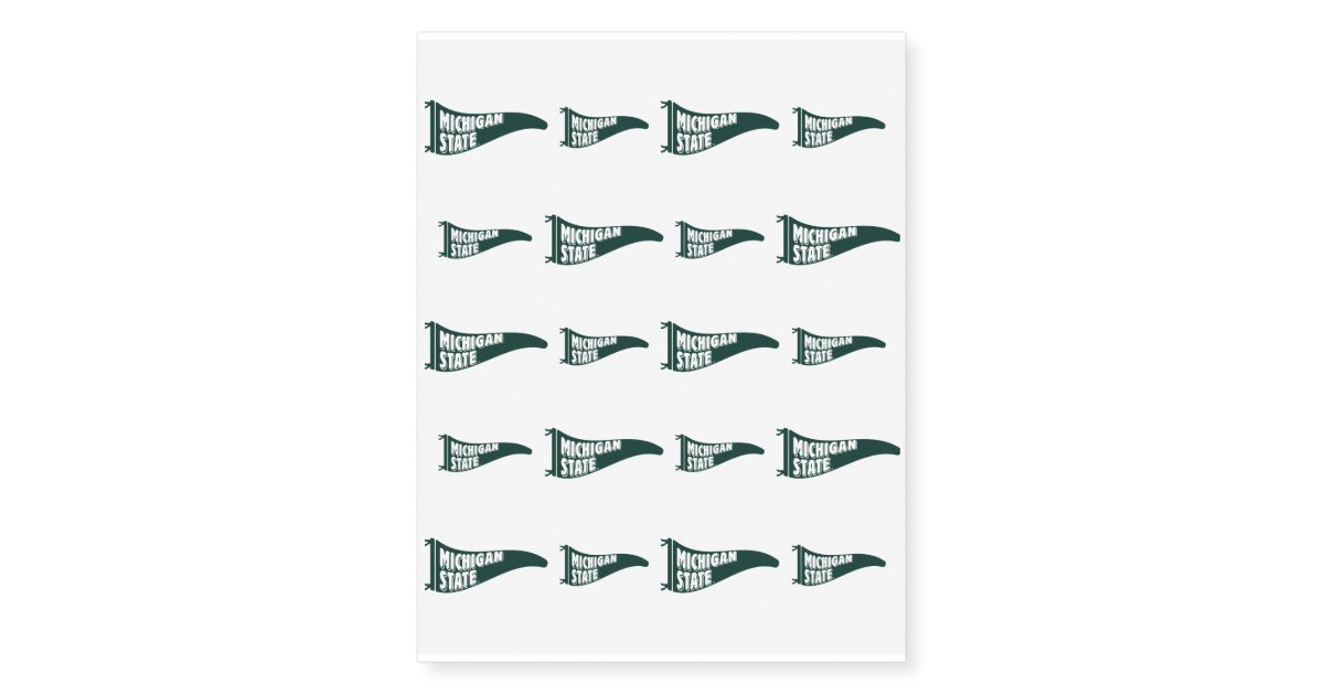 Msu Spartans Michigan State University Temporary Tattoos Zazzle Com Msu Spartans Michigan State University Temporary Tattoos Zazzle Com