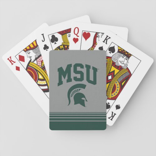 MSU Spartans Playing Cards