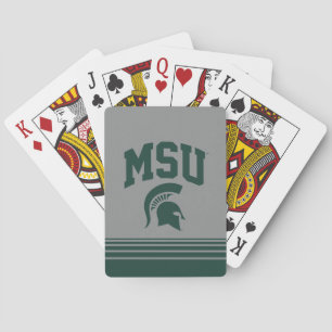 MSU Spartans Poker Cards
