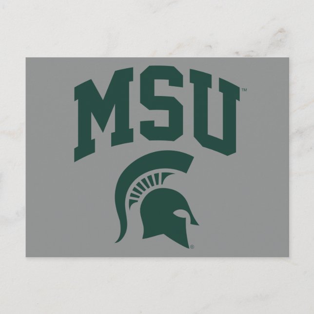 MSU Spartans Postcard (Front)