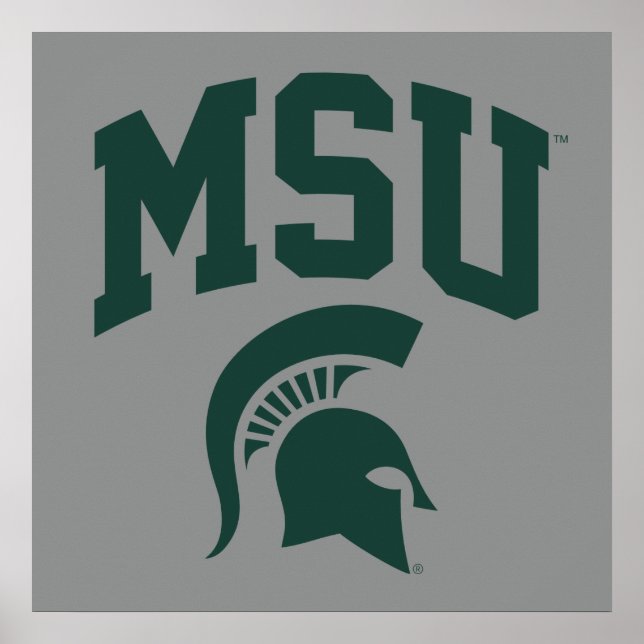 MSU Spartans Poster (Front)
