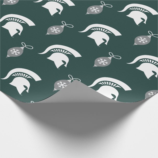 MSU Spartans Wrapping Paper (Corner)