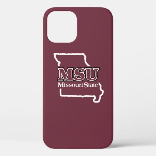 MSU State Love iPhone 12 Pro Case