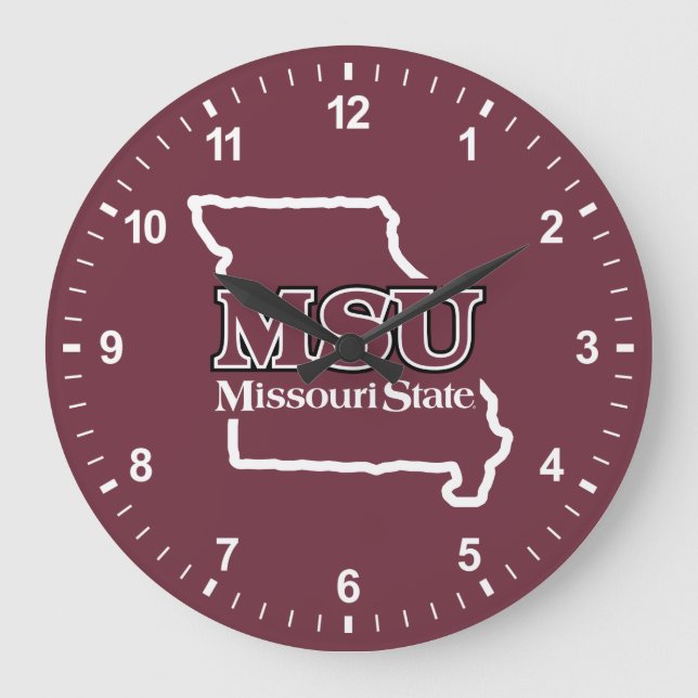 MSU State Love Large Clock (Front)