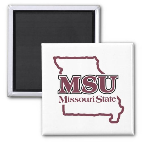 MSU State Love Magnet