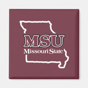MSU State Love Magnet