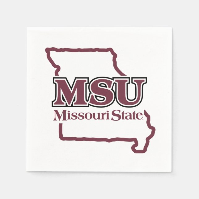 MSU State Love Napkins (Front)