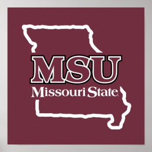 MSU State Love Poster