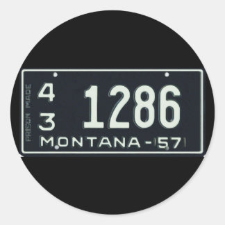 Made In Montana Stickers | Zazzle