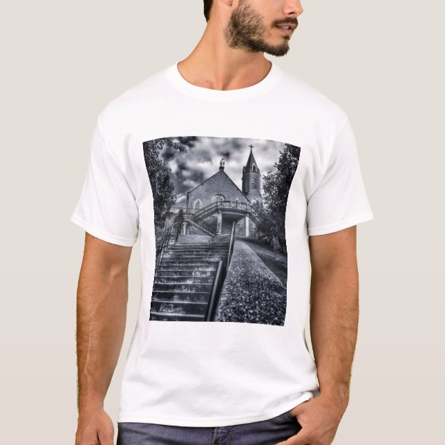 Mt Adams Steps, Cincinnati Ohio T-Shirt (Front)