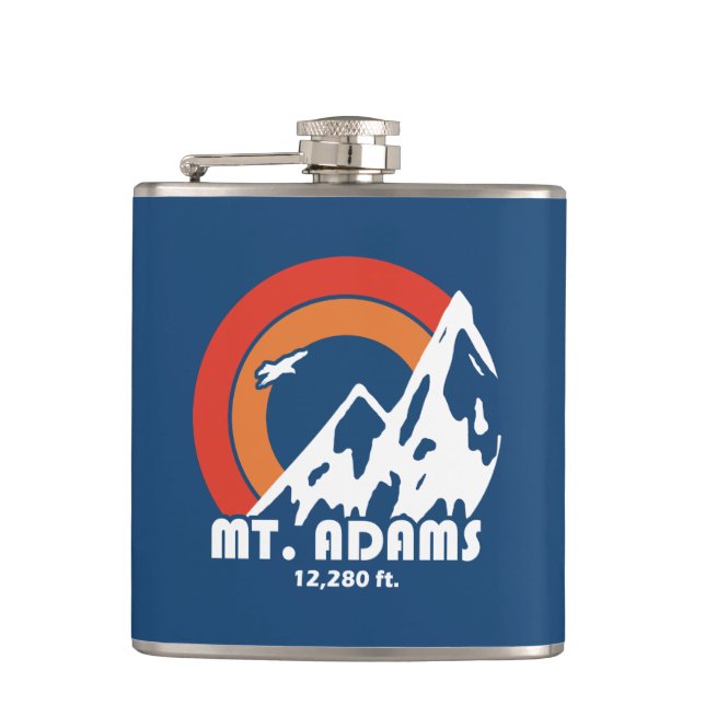 Mt. Adams Sun Eagle Flask (Front)