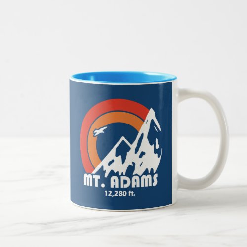 Mt Adams Sun Eagle Two_Tone Coffee Mug