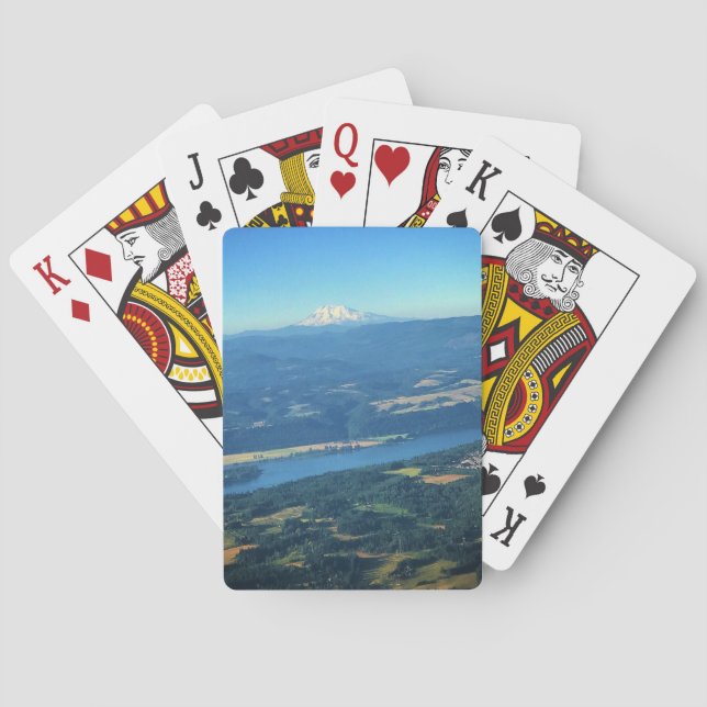 Mt. Adams, Washington Poker Cards (Back)