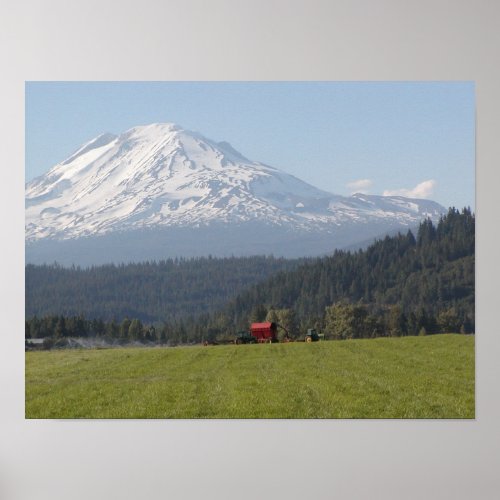 Mt Adams Washington Poster