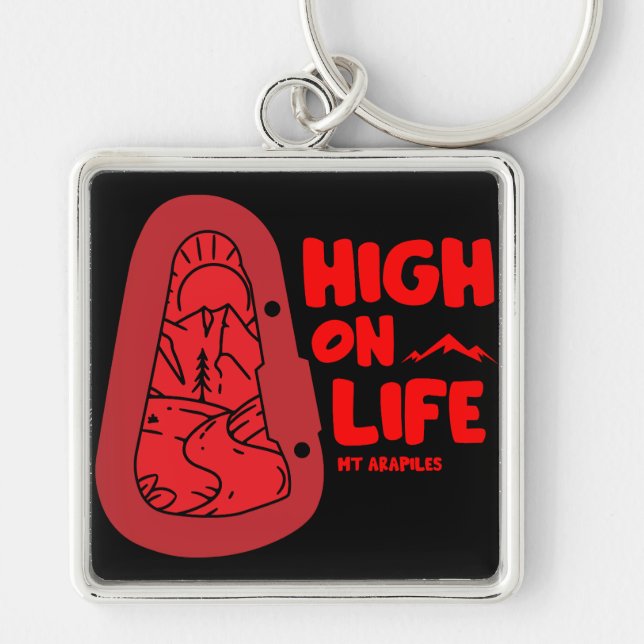 Mt Arapiles Alpinism Australia Keychain (Front)