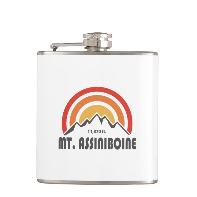 Mt. Assiniboine Flask (Front)