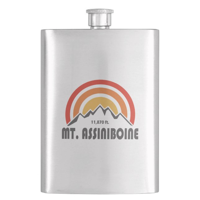 Mt. Assiniboine Flask (Front)