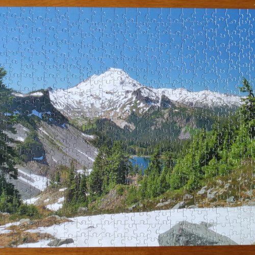 Mt Baker and Alpine Lake Photo Puzzle