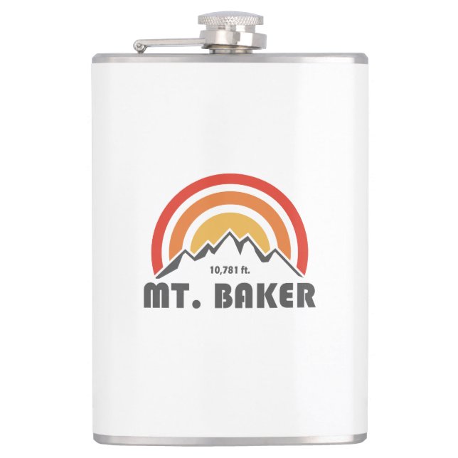 Mt. Baker Flask (Front)